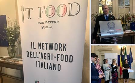 Lancio di IT Food a Bruxelles, dove il “sistema Italia” non è più una chimera – di Alessandro Butticé