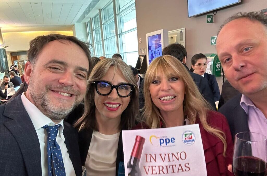 Gotto d’oro e Consorzio Roma Doc al Parlamento Europeo per “In Vino Veritas”