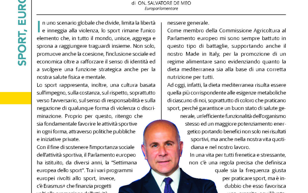 Europe Sport Magazine Luglio 2024