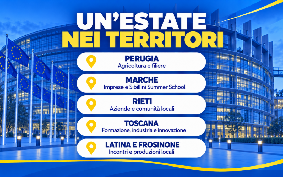UN’ESTATE TRA I TERRITORI, CON LO SGUARDO ALL’EUROPA
